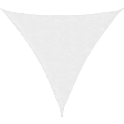 vidaXL Hvid Trekantet Solsejl 4,5x4,5x4,5 m UV Beskyttelse vidaXL Hvid Trekantet Solsejl 4,5x4,5x4,5 m UV Beskyttelse