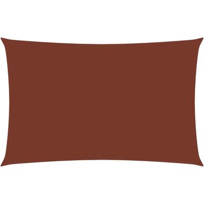 vidaXL Rechteckiger Terrakotta Sonnensegel - 4x7m vidaXL Rechteckiger Terrakotta Sonnensegel - 4x7m