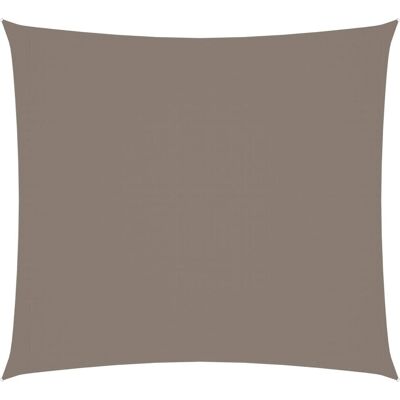 vidaXL Zonnescherm Zeil 2x2.5 m Taupe - Zonweringsdoek vidaXL Zonnescherm Zeil 2x2.5 m Taupe - Zonweringsdoek