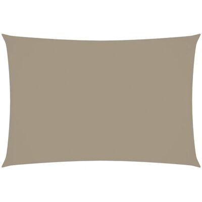vidaXL Sonnensegel Oxford-Gewebe Rechteckig 3x5 m Taupe - Sonnensegel vidaXL Sonnensegel Oxford-Gewebe Rechteckig 3x5 m Taupe - Sonnensegel