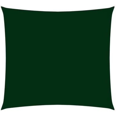 vidaXL Voile d'ombrage en tissu Oxford Carré 7x7 m Vert Foncé - Voile d'ombrage - Publicité vidaXL Voile d'ombrage en tissu Oxford Carré 7x7 m Vert Foncé - Voile d'ombrage - Publicité