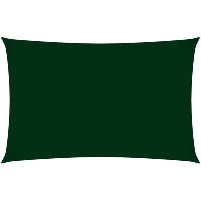 VidaXL Sunshade Sail Oxford Fabric Rectangular 2x5 m Dark Green - Sunshade sail VidaXL Sunshade Sail Oxford Fabric Rectangular 2x5 m Dark Green - Sunshade sail