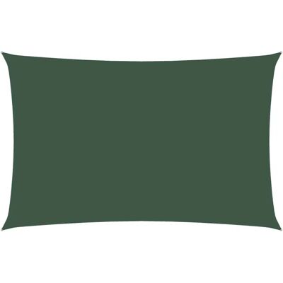vidaXL Sonnensegel Oxford Stoff Rechteckig 2,5x5 m Dunkelgrün - Sonnensegel vidaXL Sonnensegel Oxford Stoff Rechteckig 2,5x5 m Dunkelgrün - Sonnensegel