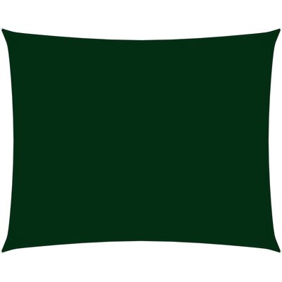 vidaXL Sonnensegel Oxford Stoff Rechteckig 3,5x4,5 m Dunkelgrün - Sonnensegel vidaXL Sonnensegel Oxford Stoff Rechteckig 3,5x4,5 m Dunkelgrün - Sonnensegel
