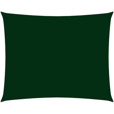 vidaXL Guarda-sol de vela Oxford retangular 3,5x5 m Verde escuro vidaXL Guarda-sol de vela Oxford retangular 3,5x5 m Verde escuro