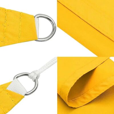 vidaXL Ombrière rectangulaire jaune 4x7m - Sunshade vidaXL Ombrière rectangulaire jaune 4x7m - Sunshade