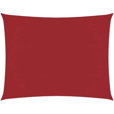 Vidaxl Roter Rechteckiger Sonnenschutz - Sun Shade Vidaxl Roter Rechteckiger Sonnenschutz - Sun Shade