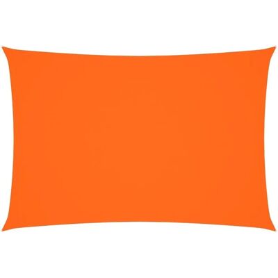VIDAXL Orange Garten Sonnensegel - Rechteckig UV Wasserfest Oxford Stoff VIDAXL Orange Garten Sonnensegel - Rechteckig UV Wasserfest Oxford Stoff
