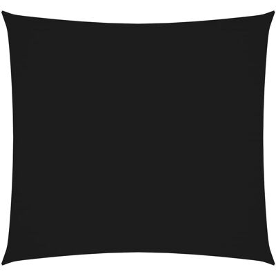 vidaXL Sonnensegel Oxford Stoff Quadrat 5x5 m Schwarz Sonnenschutz Patio Shade - Sonnensegel vidaXL Sonnensegel Oxford Stoff Quadrat 5x5 m Schwarz Sonnenschutz Patio Shade - Sonnensegel