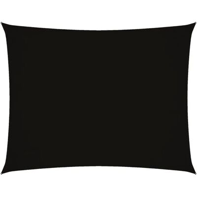 vidaXL Sonnensegel Oxford Stoff Rechteckig 2,5x3,5 m Schwarz Sonnenschutz Terrasse vidaXL Sonnensegel Oxford Stoff Rechteckig 2,5x3,5 m Schwarz Sonnenschutz Terrasse
