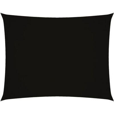 vidaXL Schwarzer 2.5x4 m Sonnensegel - Rechteckiger UV-Schutz vidaXL Schwarzer 2.5x4 m Sonnensegel - Rechteckiger UV-Schutz