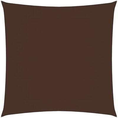 vidaXL Sonnensegel Oxford Stoff Quadrat 3.6x3.6 m Braun - Sonnensegel vidaXL Sonnensegel Oxford Stoff Quadrat 3.6x3.6 m Braun - Sonnensegel