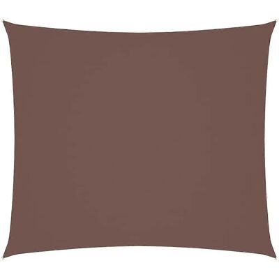 vidaXL Sonnensegel 2,5x3m Braun - Rechteckiger Sonnenschutz für Außen vidaXL Sonnensegel 2,5x3m Braun - Rechteckiger Sonnenschutz für Außen