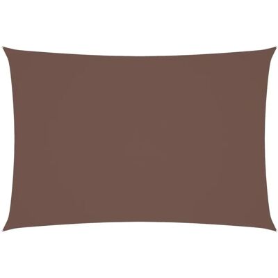 vidaXL Sonnensegel Rechteckig 3x5 m Braun - Sonnensegel vidaXL Sonnensegel Rechteckig 3x5 m Braun - Sonnensegel