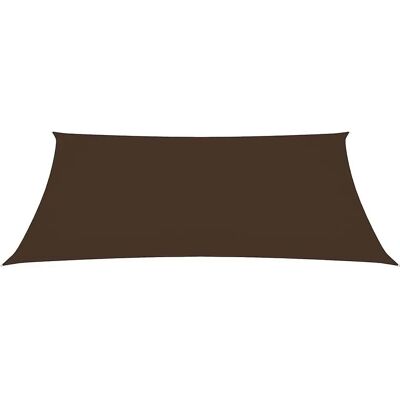 vidaXL Sonnensegel 3.5x5 m Braun - Sonnensegel vidaXL Sonnensegel 3.5x5 m Braun - Sonnensegel