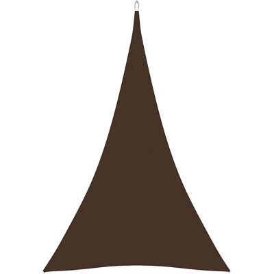 vidaXL Braune 5x7x7 m Sonnensegel - Dreieckiger Sonnenschutz für Außen vidaXL Braune 5x7x7 m Sonnensegel - Dreieckiger Sonnenschutz für Außen