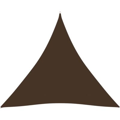 vidaXL Sonnensegel Dreieck 6x6x6m Braun - Sonnen Schutz vidaXL Sonnensegel Dreieck 6x6x6m Braun - Sonnen Schutz