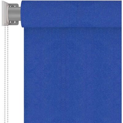 vidaXL - HDPE Roller Blind - Bleu - Store extérieur - Publicité vidaXL - HDPE Roller Blind - Bleu - Store extérieur - Publicité