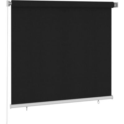 vidaXL Persianas enrollables externas 160x140 cm Preto - Persianas vidaXL Persianas enrollables externas 160x140 cm Preto - Persianas
