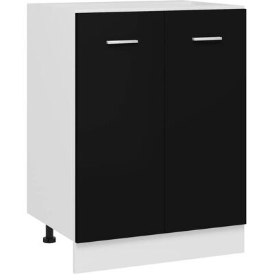 vidaXL Küchenschrank Schwarz - Sideboard für die Küche vidaXL Küchenschrank Schwarz - Sideboard für die Küche
