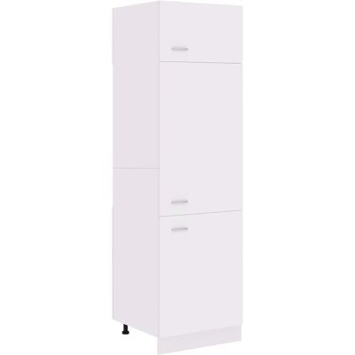 vidaXL White Kitchen Cabinet - Space-Saving Storage - Kitchen Cabinet vidaXL White Kitchen Cabinet - Space-Saving Storage - Kitchen Cabinet