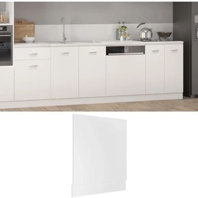 vidaXL Vorderfront Geschirrspüler Panel Weiß - Geschirrspüler Panel vidaXL Vorderfront Geschirrspüler Panel Weiß - Geschirrspüler Panel