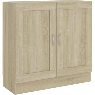 vidaXL Bücherregal Sonoma Eiche 82,5x30,5x80 cm - Bücherregal vidaXL Bücherregal Sonoma Eiche 82,5x30,5x80 cm - Bücherregal