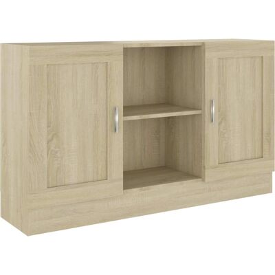 Credenza Sonoma Rovere vidaXL - Mobile di stoccaggio Credenza Sonoma Rovere vidaXL - Mobile di stoccaggio