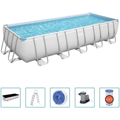 Piscina Power Steel Rettangolare Bestway - 19281 L Piscina Power Steel Rettangolare Bestway - 19281 L