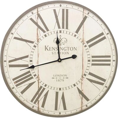 vidaXL Vintage Wandklok Londen - 60 cm - Woon- of Kantoor Decor vidaXL Vintage Wandklok Londen - 60 cm - Woon- of Kantoor Decor