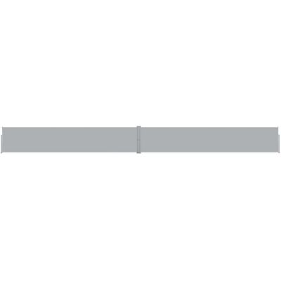 vidaXL Patio zij-uitvalbare zonnescherm - 140x1200 cm - Antraciet vidaXL Patio zij-uitvalbare zonnescherm - 140x1200 cm - Antraciet