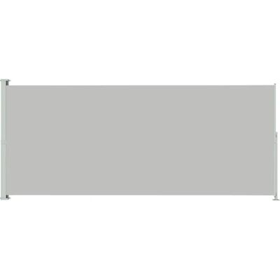 vidaXL Graue ausziehbare Seitenmarkise 220x500 cm - Seitenmarkise vidaXL Graue ausziehbare Seitenmarkise 220x500 cm - Seitenmarkise
