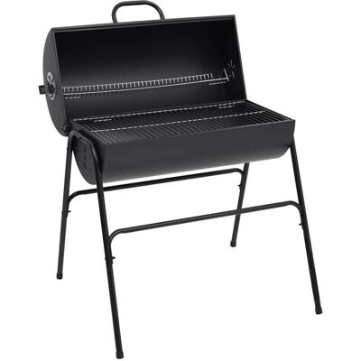 vidaXL Gril Baril - Noir - Barbecue à Charbon vidaXL Gril Baril - Noir - Barbecue à Charbon