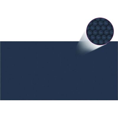 vidaXL Uima-allaspeite - 732x366 cm Musta ja Sininen aurinkokalvo vidaXL Uima-allaspeite - 732x366 cm Musta ja Sininen aurinkokalvo