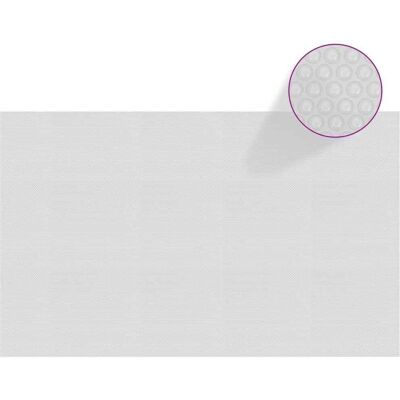 vidaXL Couverture solaire flottante en PE - Couverture de piscine vidaXL Couverture solaire flottante en PE - Couverture de piscine