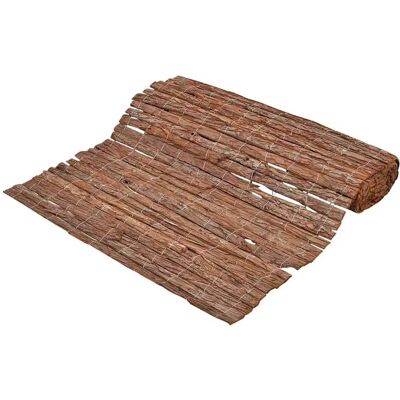 VidaXL Gartenzaun - Natürliche Rinde - 600x100 cm - Gartenzäun VidaXL Gartenzaun - Natürliche Rinde - 600x100 cm - Gartenzäun