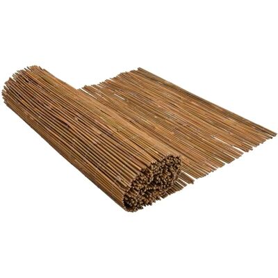 vidaXL Ogrodzenie z bambusa 500x100 cm vidaXL Ogrodzenie z bambusa 500x100 cm
