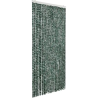 Rideau insecticide vidaXL Vert et Blanc 100x220 cm Chenille - Publicité Rideau insecticide vidaXL Vert et Blanc 100x220 cm Chenille - Publicité