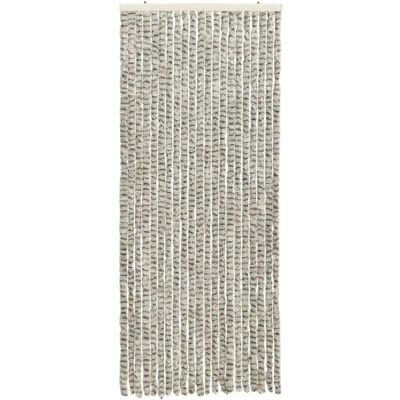 vidaXL Insectenschermgordijn Licht en Donkergrijs - 56x185 cm - Insectenbescherming vidaXL Insectenschermgordijn Licht en Donkergrijs - 56x185 cm - Insectenbescherming