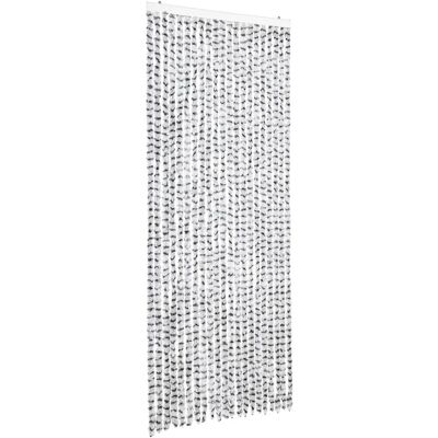 vidaXL Rideau anti-insectes gris clair et foncé 90x220 cm Chenille - Rideau anti-insectes - Publicité vidaXL Rideau anti-insectes gris clair et foncé 90x220 cm Chenille - Rideau anti-insectes - Publicité