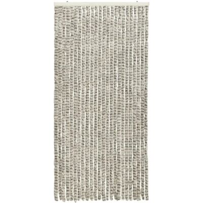 vidaXL Cortina anti-insetos cinza claro e escuro 100x220 cm - Cortina anti-insetos vidaXL Cortina anti-insetos cinza claro e escuro 100x220 cm - Cortina anti-insetos