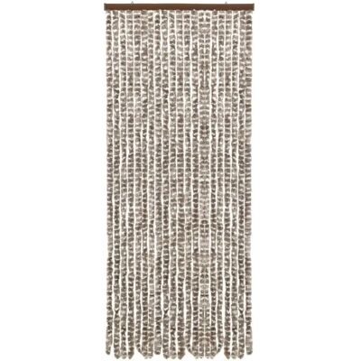 vidaXL Hyönteisverkkoverho Taupe ja Valkoinen 56x185 cm Chenille vidaXL Hyönteisverkkoverho Taupe ja Valkoinen 56x185 cm Chenille