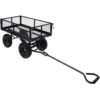 Vario Havevogn - Stål - Sort - 250 kg kapacitet Vario Havevogn - Stål - Sort - 250 kg kapacitet