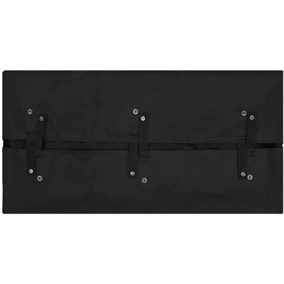 vidaXL Revêtement de chariot de jardin noir - Housse en tissu vidaXL Revêtement de chariot de jardin noir - Housse en tissu