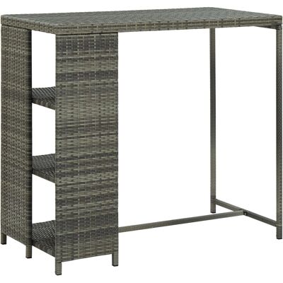 vidaXL Køkken- og spisebord med opbevaringshylde - Køkken-/Spisebord vidaXL Køkken- og spisebord med opbevaringshylde - Køkken-/Spisebord