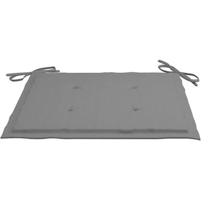 vidaXL Gartensitzkissen - Grau 40x40x3 cm Oxford Stoff vidaXL Gartensitzkissen - Grau 40x40x3 cm Oxford Stoff