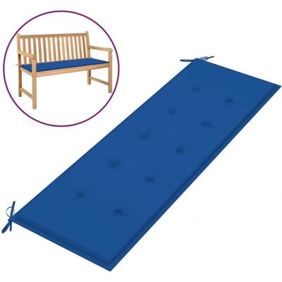 vidaXL Gartenbankkissen Royal Blue - 150 x 50 x 3 cm - Gartendeko vidaXL Gartenbankkissen Royal Blue - 150 x 50 x 3 cm - Gartendeko