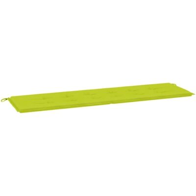 vidaXL Coussin pour banc de jardin Vert Clair 180x50x3 cm Tissu Oxford - Coussin pour banc de jardin - Publicité vidaXL Coussin pour banc de jardin Vert Clair 180x50x3 cm Tissu Oxford - Coussin pour banc de jardin - Publicité