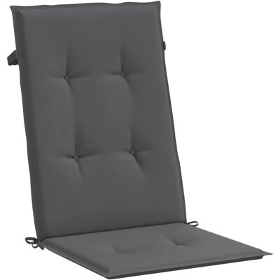 vidaXL Pokrowce na krzesła ogrodowe wysokie 6 szt antracyt 120x50x3 cm vidaXL Pokrowce na krzesła ogrodowe wysokie 6 szt antracyt 120x50x3 cm