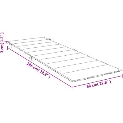 vidaXL Sonnenliegen-Auflage Schwarz Karomuster Oxford-Gewebe Farbe: Knallgrün - Sonnenliegen-Auflage vidaXL Sonnenliegen-Auflage Schwarz Karomuster Oxford-Gewebe Farbe: Knallgrün - Sonnenliegen-Auflage
